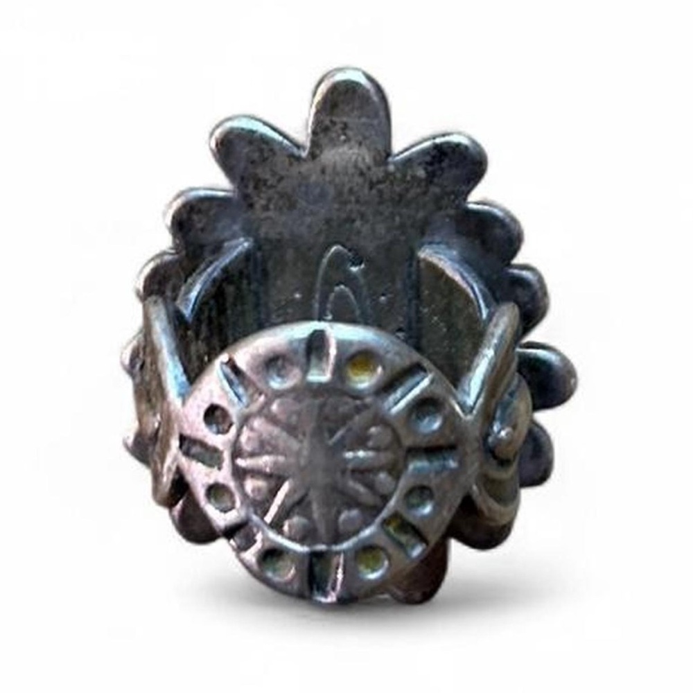 Turquoise and Bronze Statement Ring - Picture 7 of 8